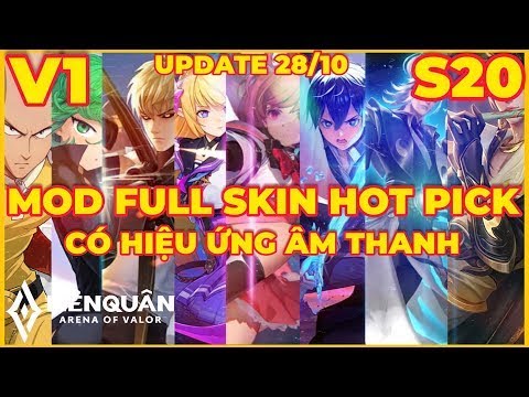 #1 Hướng Dẫn Mod Full  Skin Liên Quân Full Hiệu Ứng Không Lỗi Mạng Mới Nhất Mùa 20 | Ntt Mod Mới Nhất