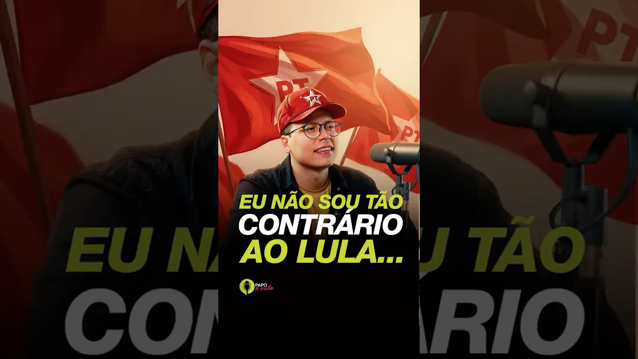 “Eu não sou tão contrário ao lula...” #podcast #podcastcortesoficial  #cortes #empreendedorismo