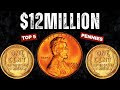TOP 5 MOST VALUABLE RARE USA WHEAT PENNY TO LOOK FOR THAT ARE WORTH THOUSANDS OF DOLLRS!