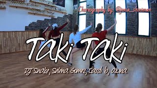 Taki Taki - DJ Snake, Selena Gomez, Cardi b, Ozuna | @dance_school_style @official.revolution.crew