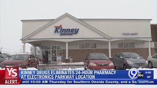 Kinney Drugs eliminating 24-7 pharmacy hours on Electronics Parkway: Your Stories
