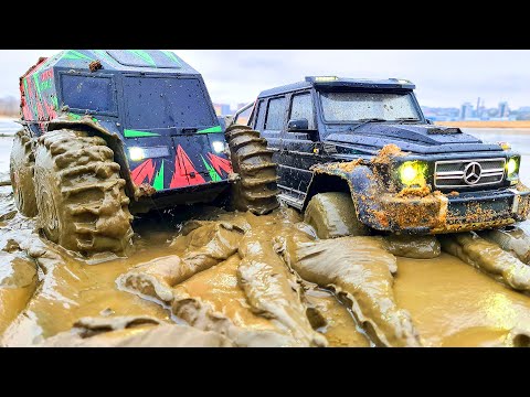 Mercedes G63 VS Sherp – MUD Racing