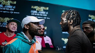 Floyd Mayweather CONFRONTS Terence Crawford Face To Face After CALLING HIM OUT For A FIGHT!