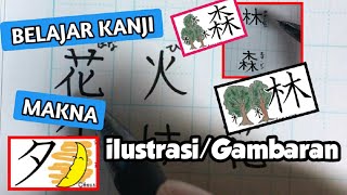 Belajar kanji pemula/kanji dasar n3 mori dan hayashi