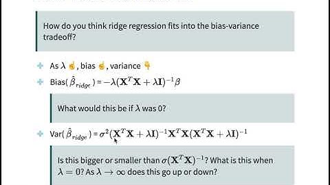 Ridge Regression (Part 4)