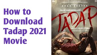 How to Download Tadap movie 2021 #tadap #shorts screenshot 4