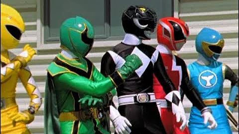 Retro Power Rangers vs Chillers | E20 Once a Ranger | Operation Overdrive | Power Rangers Official