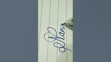 name word Nandini #short #handwriting #cursive #cursivewriting #youtubeshorts #nameart #Instagram
