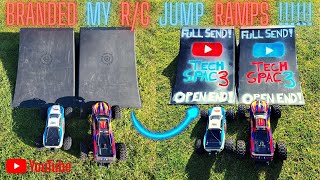 How to Brand Your RC Jump Ramp - The Amateur DIY Edition!!! Open End!!!Full Send!!!
