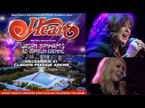 HEART will reunite for their first concert in 4 years on New Year's Eve 2023!