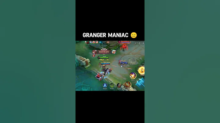 Granger Maniac 😑 #shorts #mlbb #freya