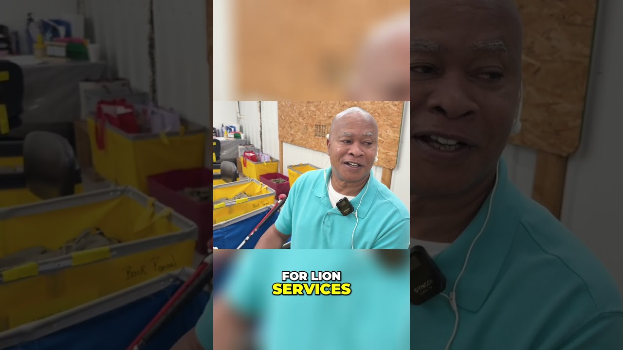 Blind Veteran Displays Amazing Sewing Skills 