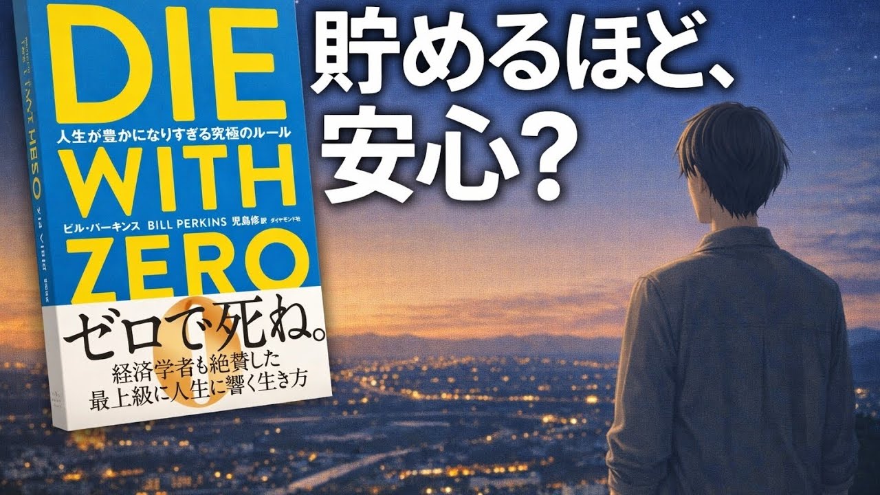 人生の価値は「経験」で決まる──『DIE WITH ZERO』が教える、貯めすぎない人生設計