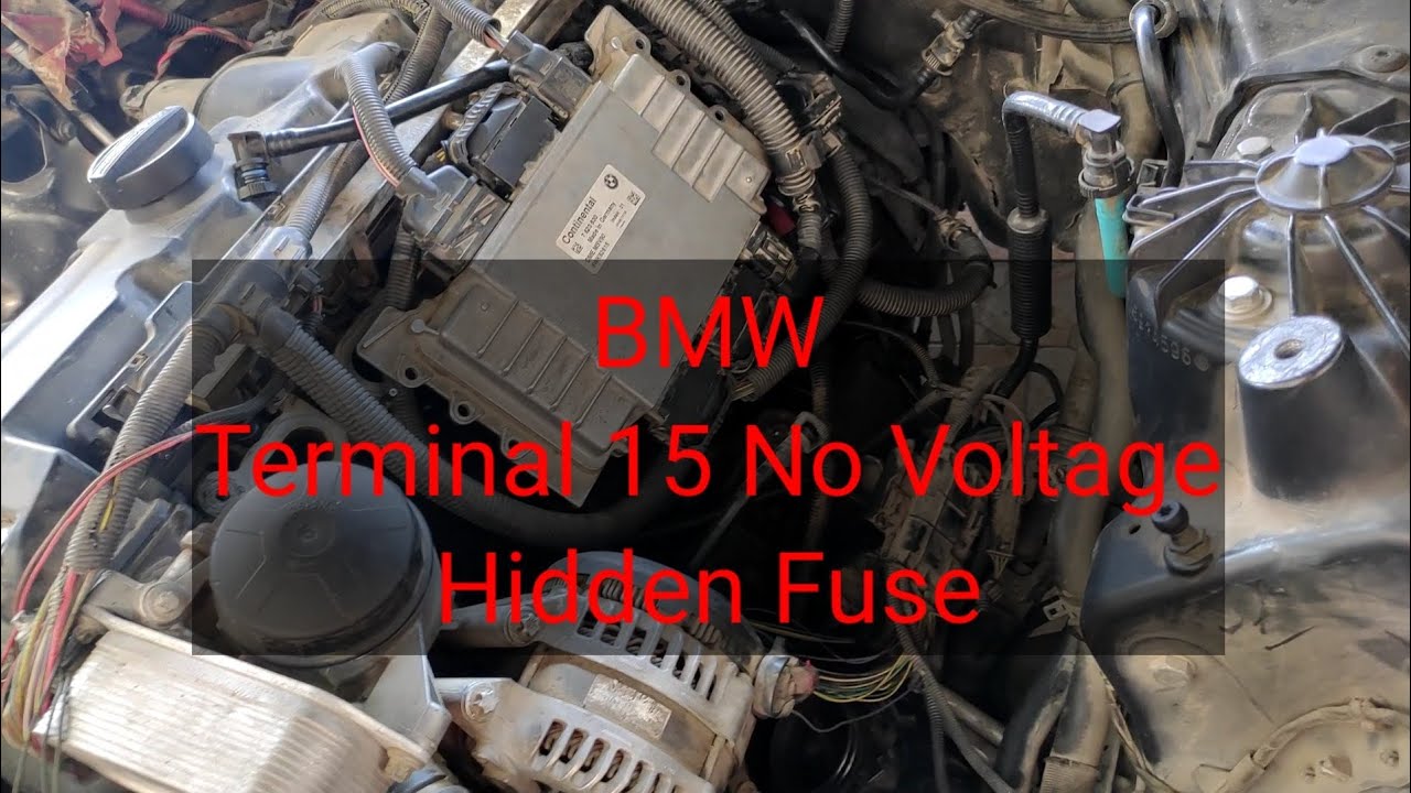 BMW Terminal 15 No Voltage Hidden Fuses SOLVED YouTube BMW Terminal 15 No Voltage Hidden Fuses SOLVED YouTube