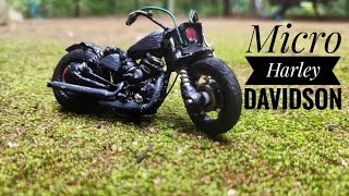 Micro Harley-Davidson making(part-1)|miniature handmade bike| screenshot 3