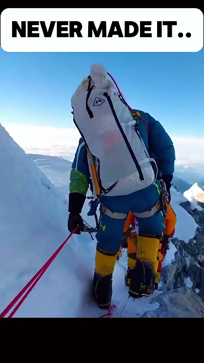 Frozen on Everest #everest #summit #travel