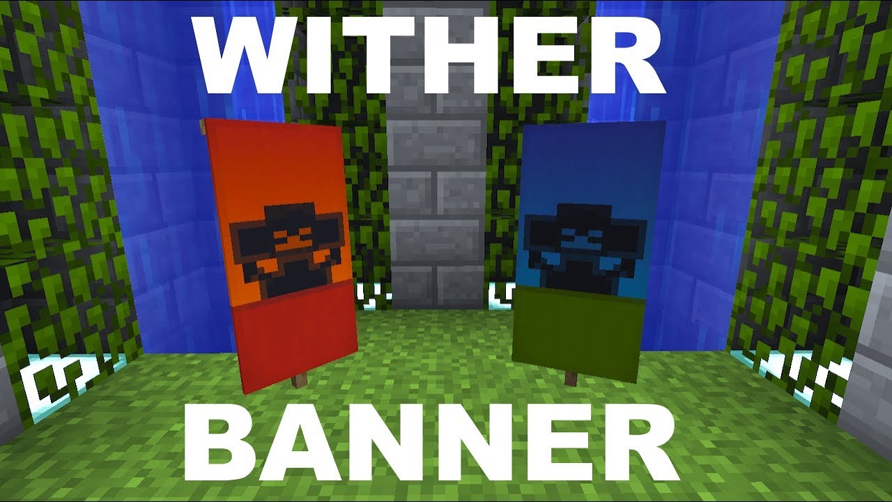 Minecraft Wither Banner Overworld Nether Starstampedgames