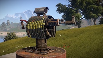 RUST Devblog 81 Турель (Auto Turret)