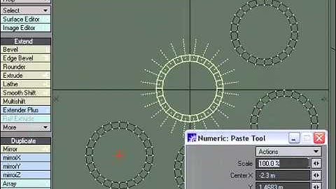 1 - Modeler - General - Introduction to the Interactive Paste Tool