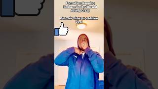 FonzoFlex rapping and slaying his voice screaming Amityville song by Eminem