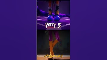 Poppy Playtime 5 Lilly Lovebraids Vs Joyville 2 Star #shorts #poppyplaytime #gaming