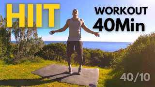 Hiit 40 min full body workout / Tabata 40 10