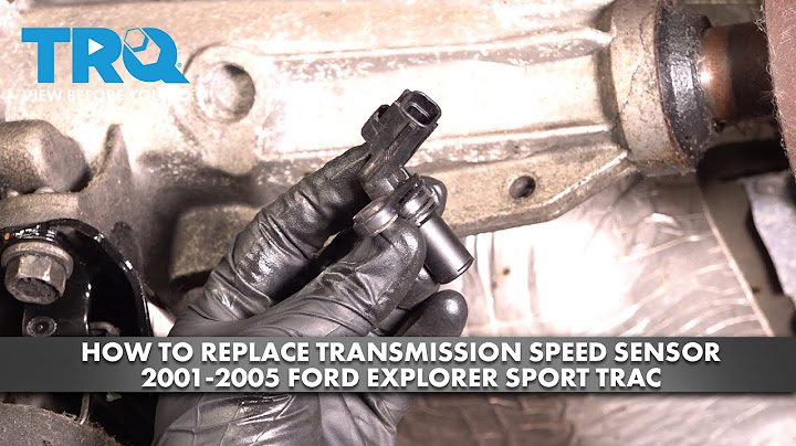 2004 ford explorer transmission speed sensor location