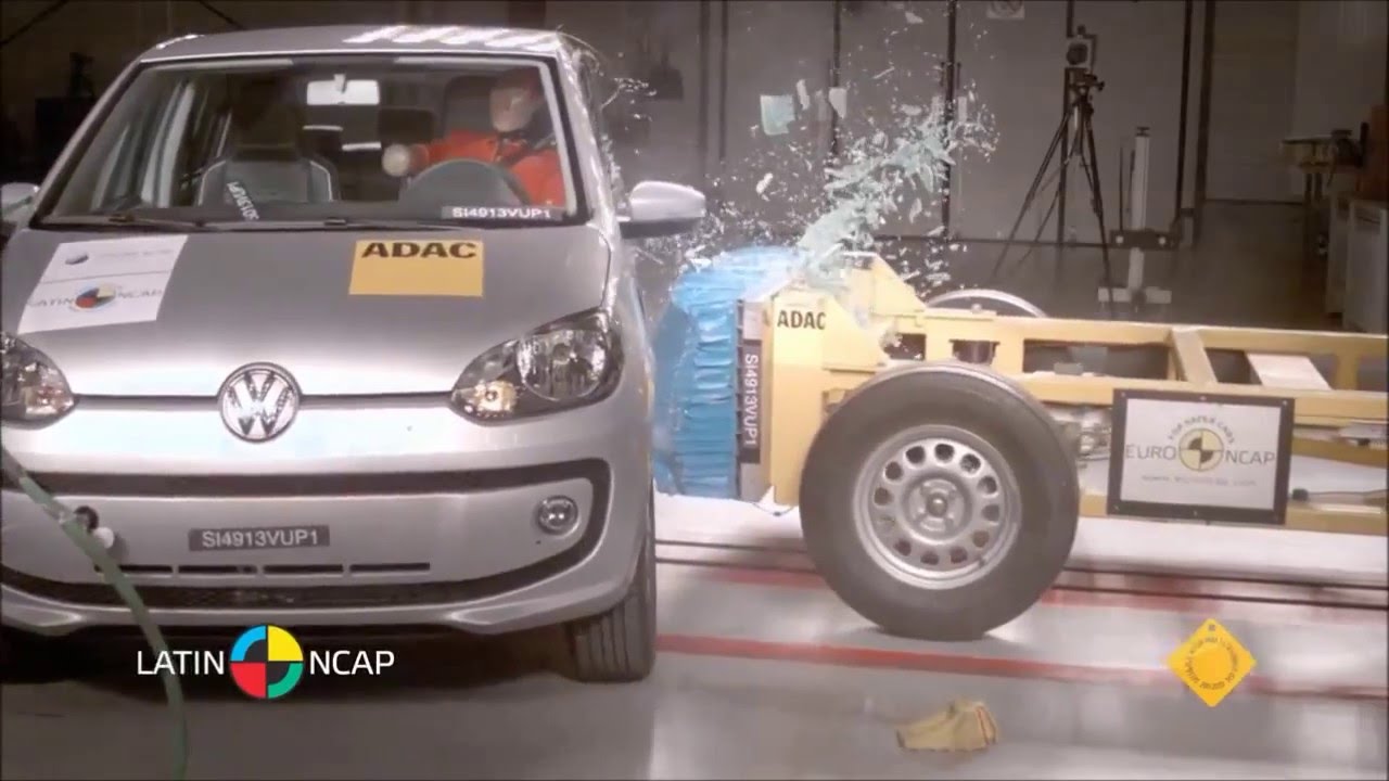 Volkswagen Up Crash Test Youtube