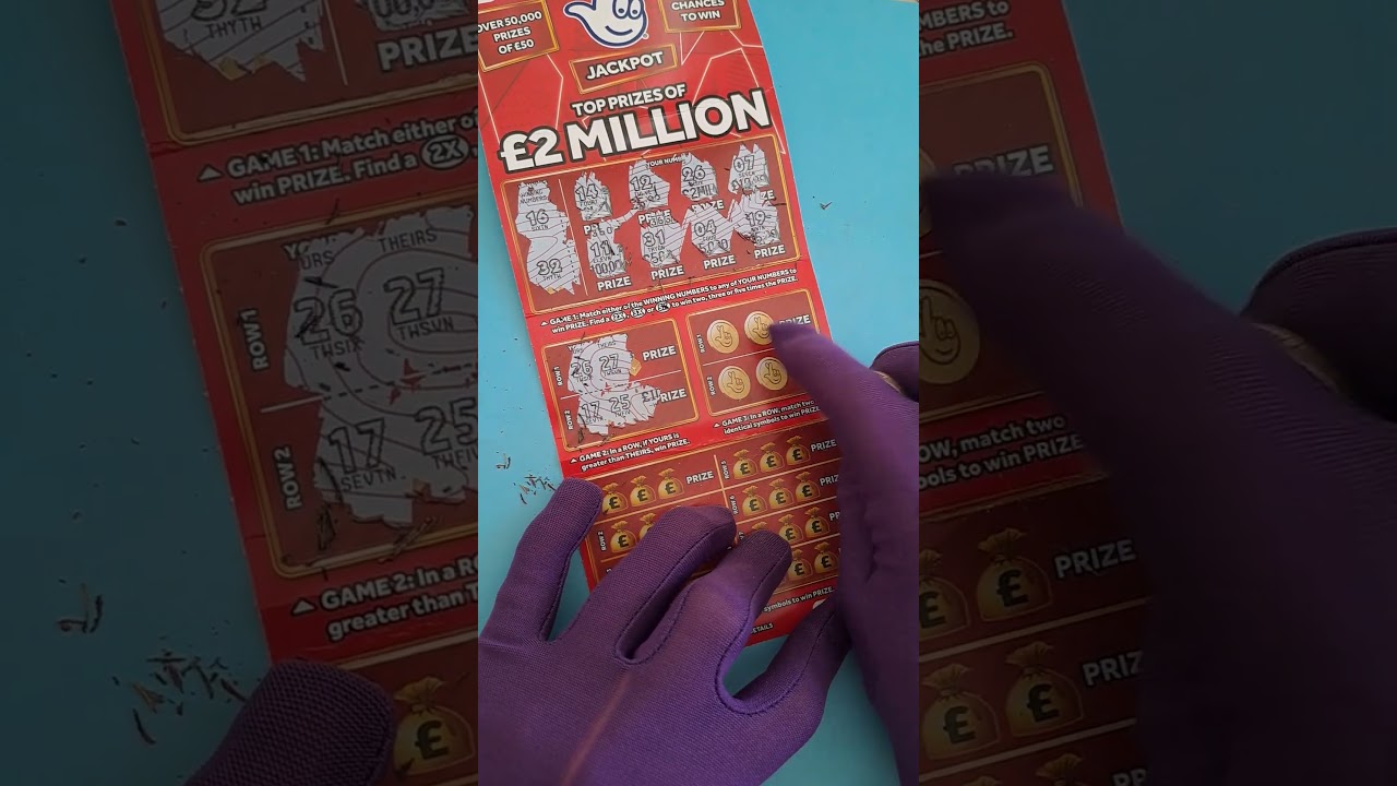 Scratching 2 mill £5 Scratch Card day 15 