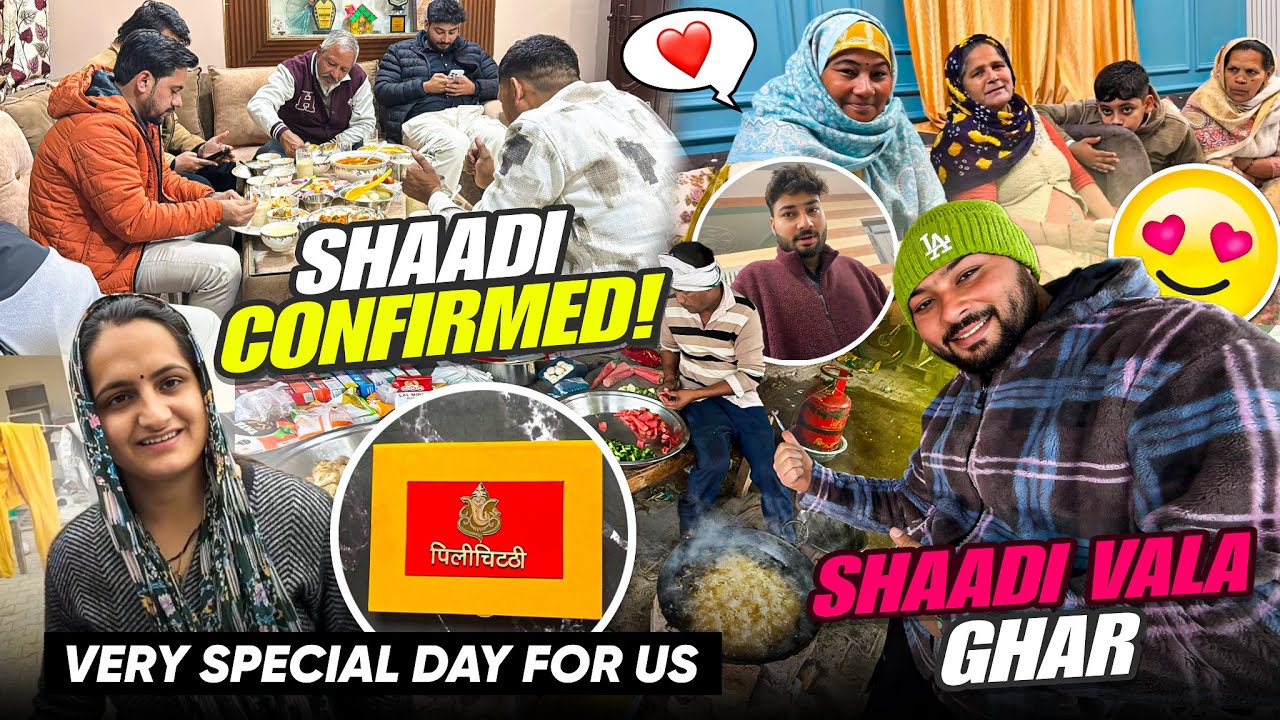 SHAADI CONFIRMED 💯 Very Special Day For Us 🥳😍