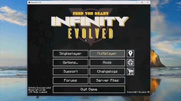 Minecraft - FTB Infinity Evolved Launcher Install