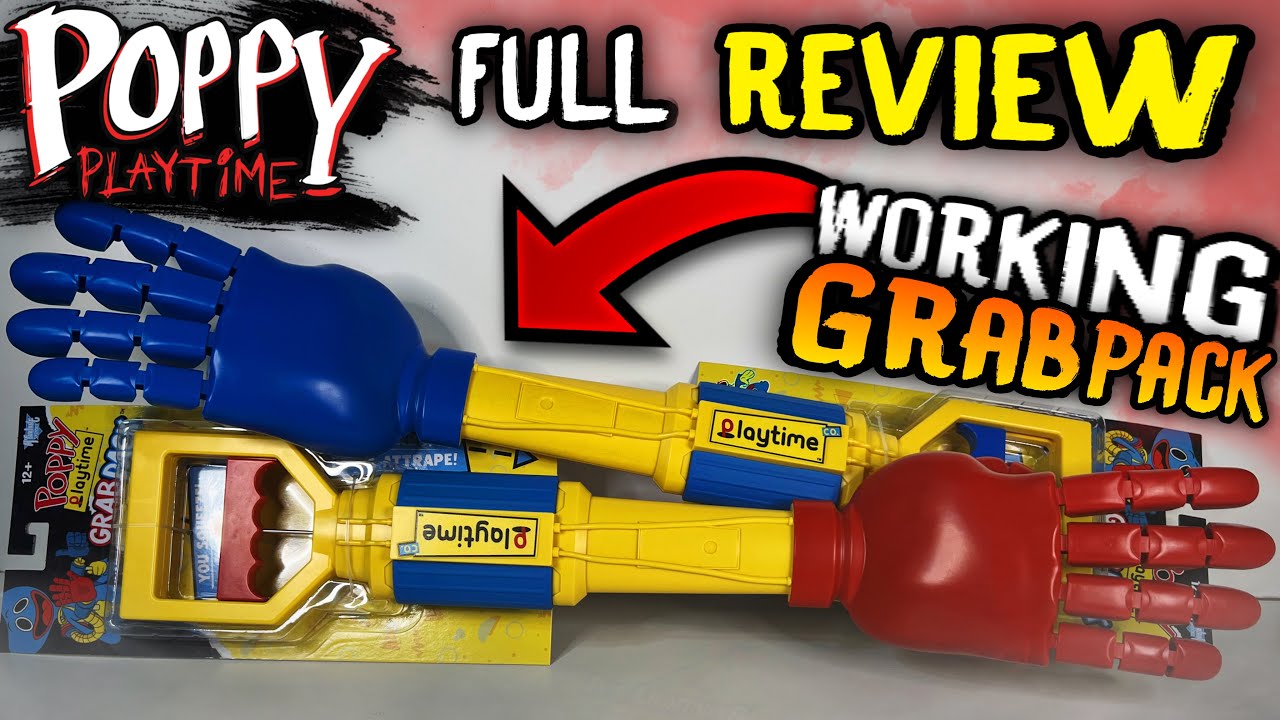 The NEW Official WORKING Poppy Playtime Grabpack Hands From