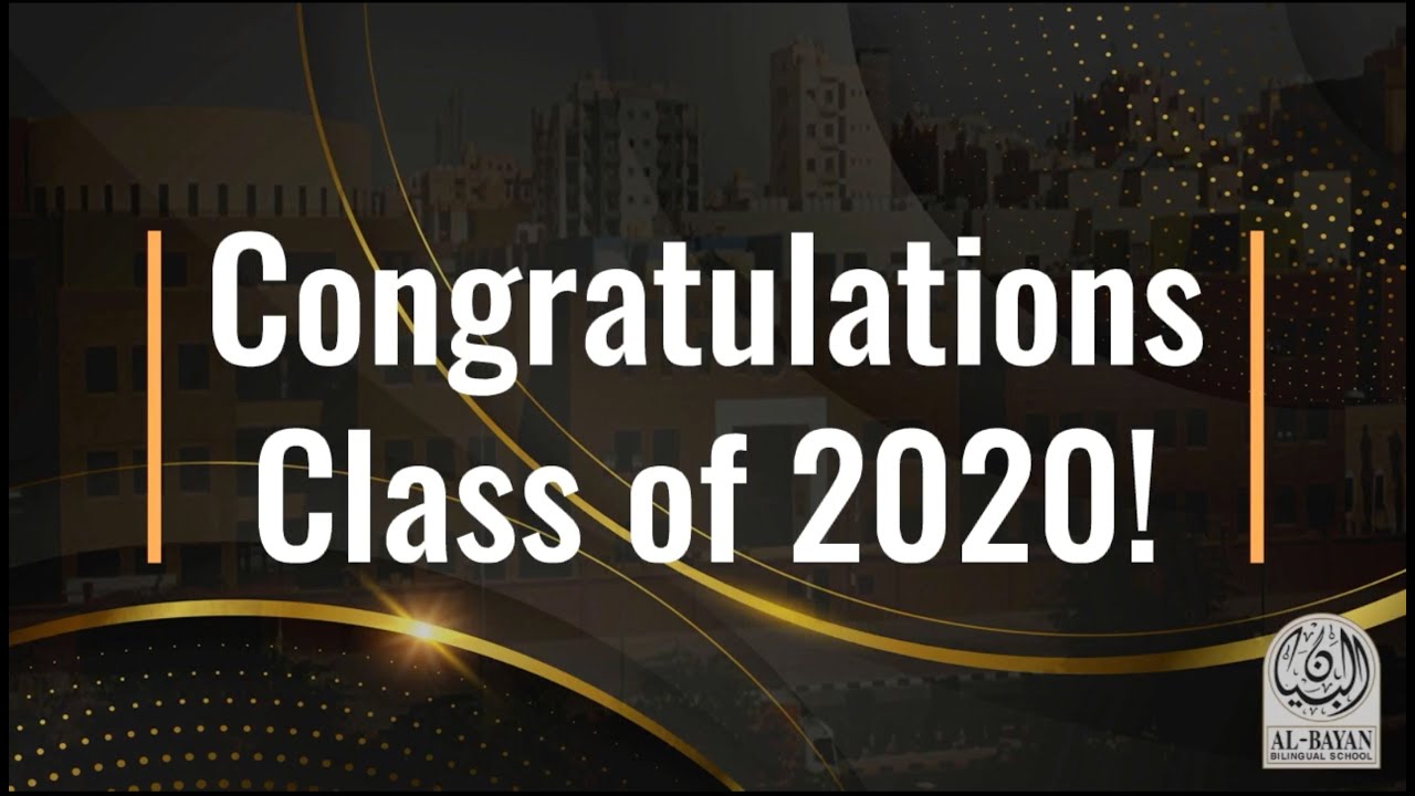 Virtual Graduation Ceremony of Class of 2020 (BBS) - YouTube