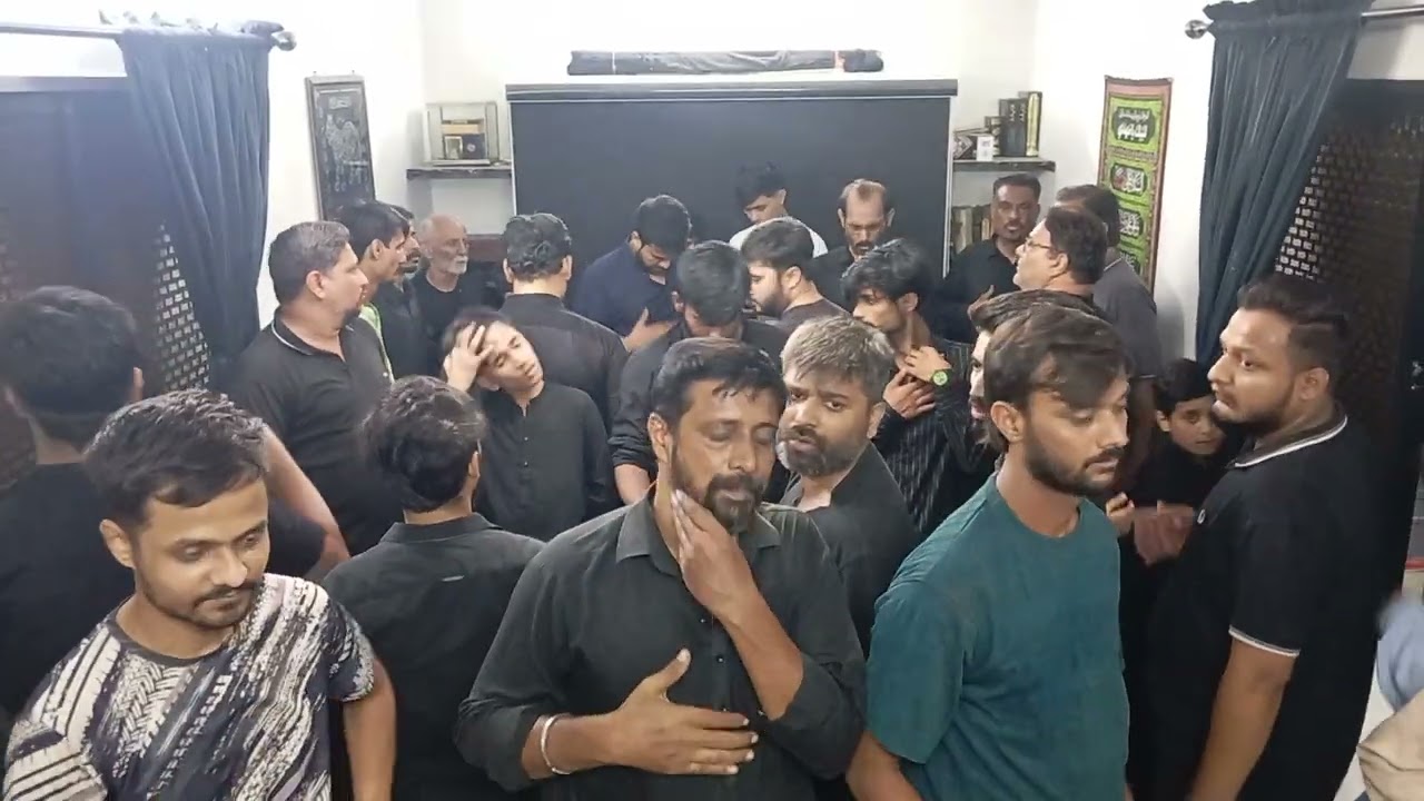 ماتم داری  انجمن رضائے حسینی