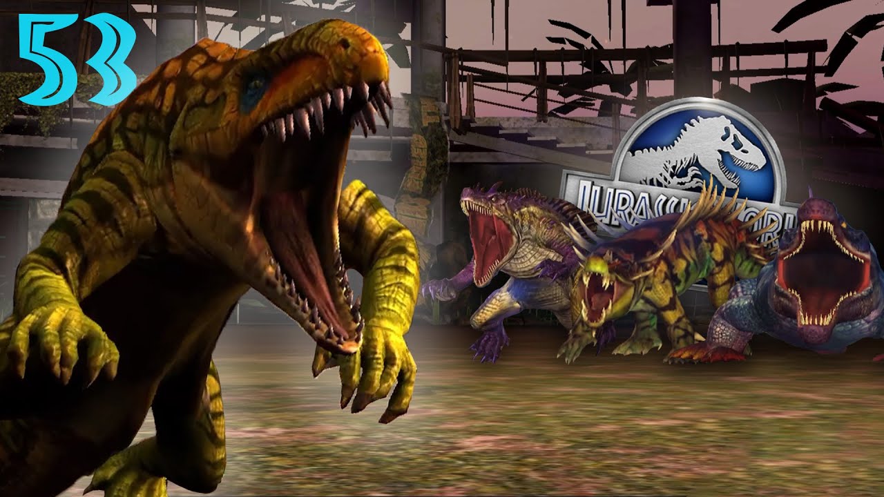 Une ARMÉE de SALAMANDRES !!! - Jurassic World le Jeu 53 - YouTube