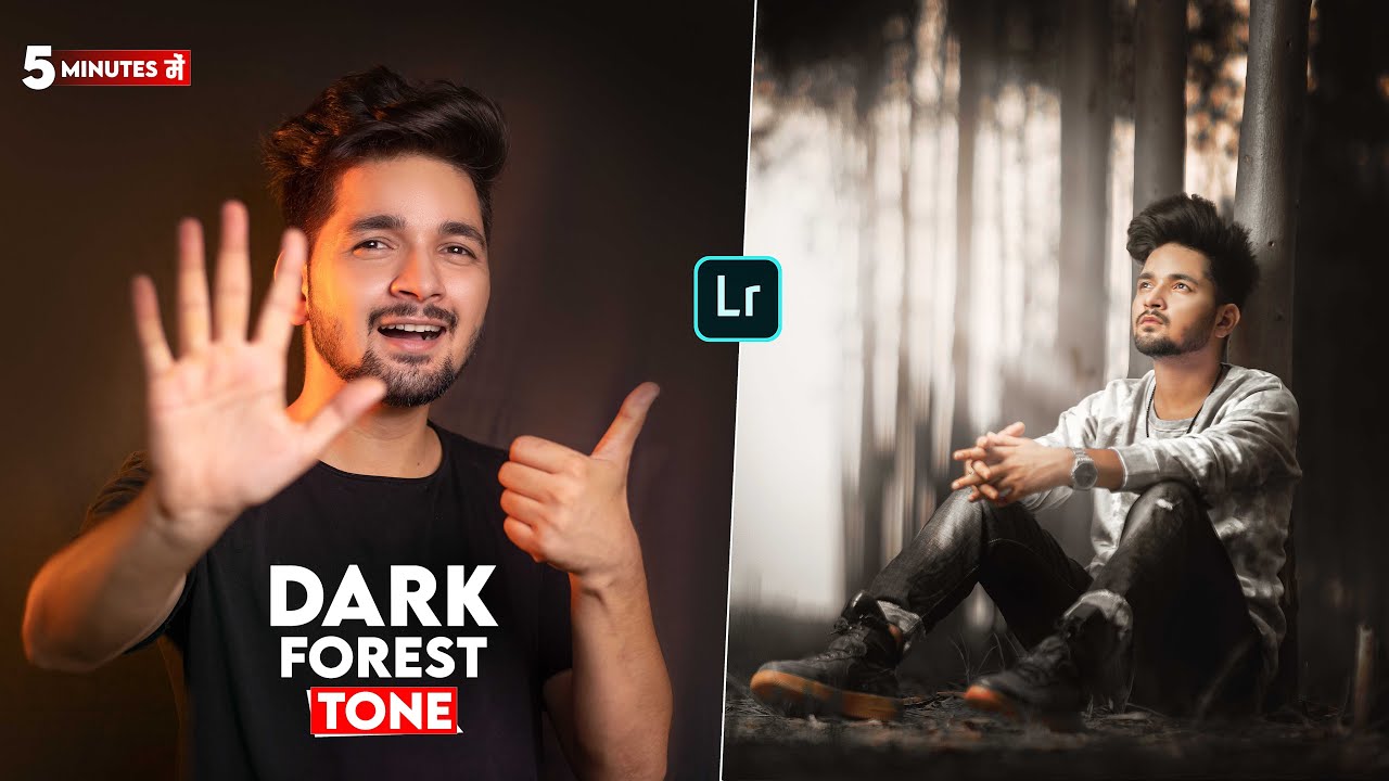 Lightroom Mobile DARK FOREST Tone Photo Editing tutorial -NSB Pictures