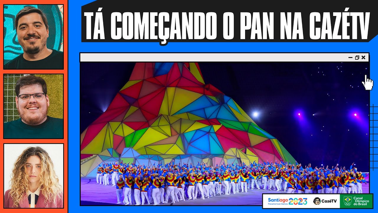 CERIMÔNIA DE ABERTURA PAN-AMERICANO 2023 | COM CAZÉ, LUISINHO, THIAGO PEREIRA E KAREN JONZ