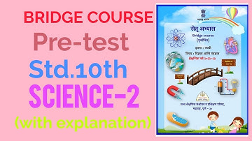 Bridge Course 2022-23.                            Pre test||Science-2||std.10