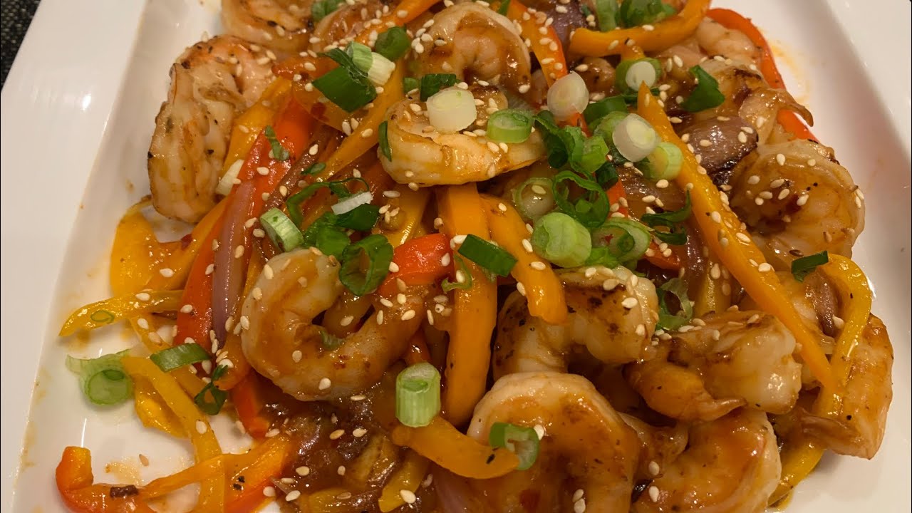 BEST Szechuan Shrimp Stir Fry Recipe