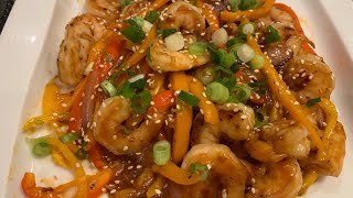 BEST Szechuan Shrimp Stir Fry Recipe