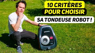 10 CRITÈRES pour bien choisir son ROBOT TONDEUSE avec la tondeuse robot sans fil Segway Navimow i108