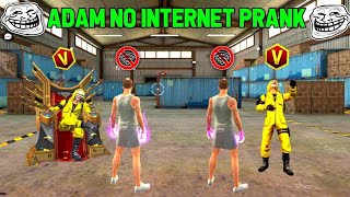 No internet prank in duo || amazing gameplay #freefire #threewolf42