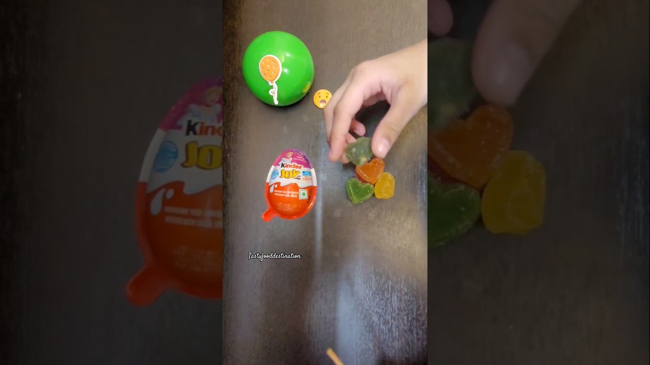 Candy Popstick Kinder Joy Egg 🍭🍡 