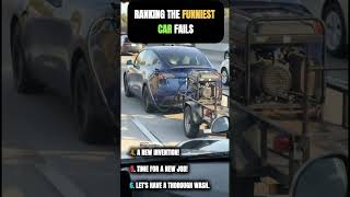 Ranking the funniest car fails 🤣🤣 #amazing    #funny    #funnyshorts    #funnyvideo    #ranking