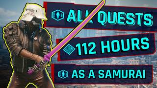 Can I Beat all quests in Cyberpunk 2077's Very Hard Difficulty as a Samurai?! | Cyberpunk Challenge!
