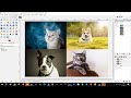 ajouter des photos côte à côte au fur et à mesure dans GIMP canevas de l'image et taille de l'image