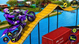 🔥 Impossible Bike Stunt Challenge on Mega Ramp! | Extreme Motorcycle Game 2026#5 screenshot 4