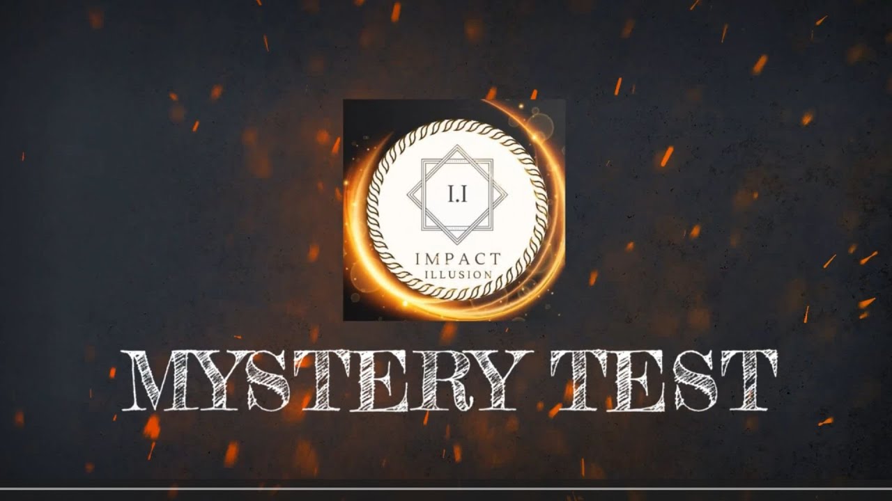 Mystery Test - YouTube