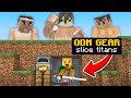 Minecraft Manhunt but its Attack on Titan