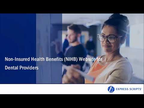 NIHB Website for Dental Providers